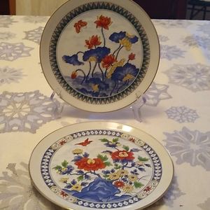 Decorative fine china plates